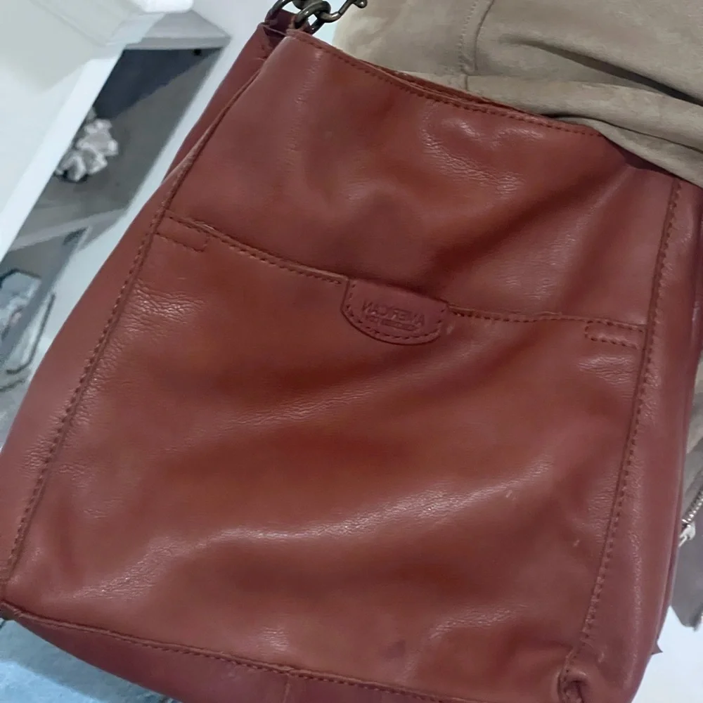 American Leather brown Women's Bag